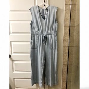 Chambray Denim Jumpsuit